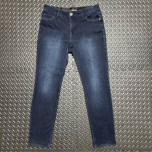 Liz Claiborne Jeans Sara Slim Leg Mid Rise Denim Dark Wash Casual Women’s 10